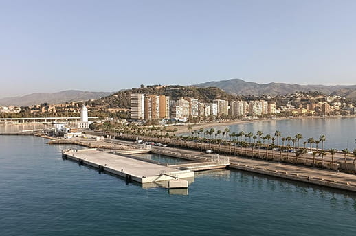 Malaga's port